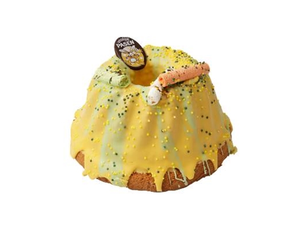 Paascake tulband advocaat drip